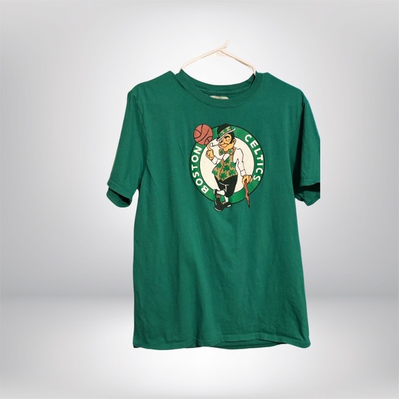 Green Boston Celtics T-Shirt men’s - Picture 1 of 8